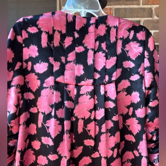 Rare Stunning Doncaster Silk Pink & Black Jacket Size 4 & matching blouse Size2 - Picture 2 of 13